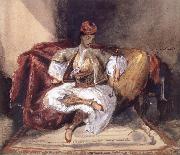 Eugene Delacroix Seated Turk Smoking China oil painting reproduction